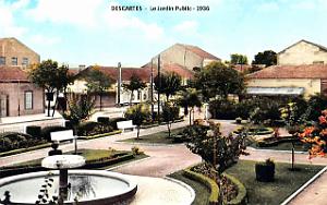 Descartes - Jardin Public - 1936